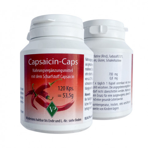 Купить Capsaicin (Капсаицин) таблетки (капс.) №120 в Белгороде в Белгороде